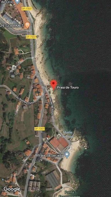 Piso En La Playa Lägenhet Ribeira Exteriör bild